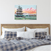 Martha's Vineyard kleine eingewickelte Leinwand (Insitu (Schlafzimmer))
