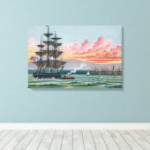Martha's Vineyard kleine eingewickelte Leinwand (Insitu (Holzboden))
