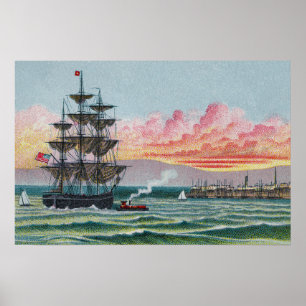 Martha's Vineyard-kleines Plakat