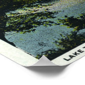 Martha's Vineyard, Lake Tashmoo Szene Poster (Ecke)