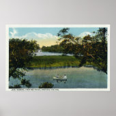 Martha's Vineyard, Lake Tashmoo Szene Poster (Vorne)