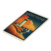 Martha's Vineyard Lighthouse Magnet (Linke Seite)