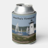 Martha's Vineyard Lighthouse on Can Cooler Dosenkühler (Kanne Vorderseite)