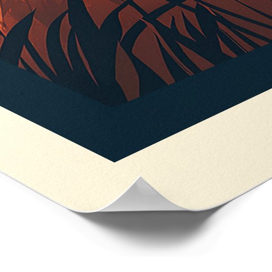 Martha's Vineyard Lighthouse Poster (Ecke)