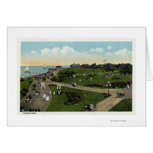 Martha's Vineyard, Luftaufnahme des Ozean-Parks