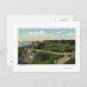 Martha's Vineyard, Luftsicht auf den Ocean Park Postkarte (Vorne/Hinten)