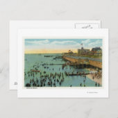 Martha's Vineyard, Luftsicht auf den Strand Postkarte (Vorne/Hinten)