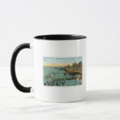 Martha's Vineyard, Luftsicht auf den Strand Tasse (Links)