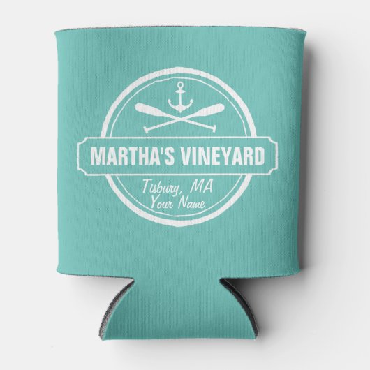 Martha's Vineyard MA benutzerfreundlicher nautisch Dosenkühler (Vorderseite)