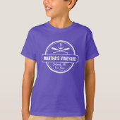 Martha's Vineyard MA benutzerfreundlicher nautisch T-Shirt (Vorderseite)