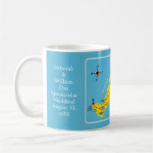 Martha's Vineyard Map Custom Tasse (Links)