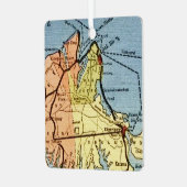 Martha's Vineyard Map Ornament (Vorderseite links)