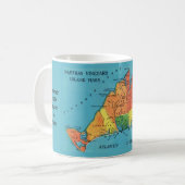Martha's Vineyard Map Tasse (Vorderseite Links)