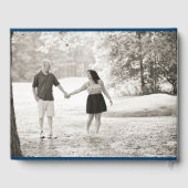 Martha's Vineyard Map Wedding Gästebuch (Rückseite)