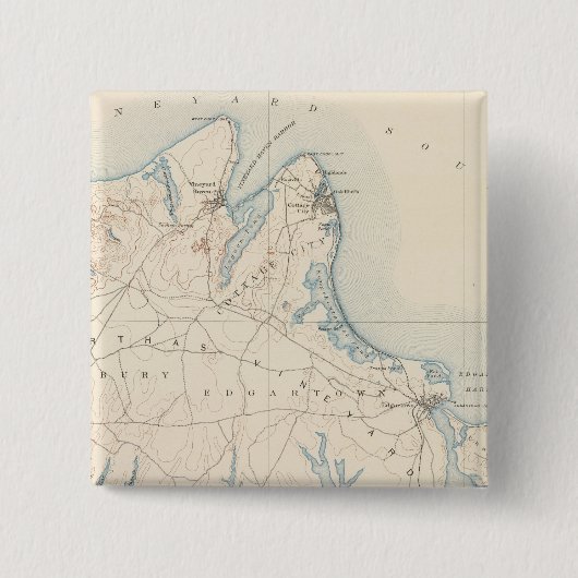 Martha's Vineyard, Massachusetts Button (Vorderseite)