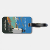 Martha's Vineyard, Massachusetts | Leuchtturm Gepäckanhänger (Rückseite horizontal)