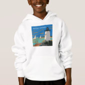 Martha's Vineyard, Massachusetts | Leuchtturm Hoodie (Vorderseite)