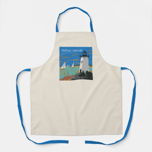 Martha's Vineyard, Massachusetts | Leuchtturm Schürze (Vorderseite)