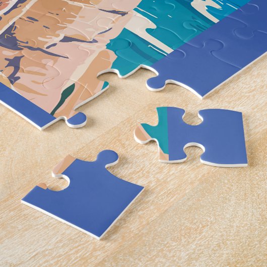 Martha's Vineyard Massachusetts Lighthouse Travel Puzzle (Seite)