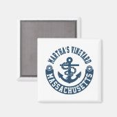 Martha's Vineyard Massachusetts Magnet (Vorderseite/Rückseite)