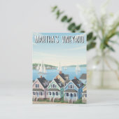 Martha's Vineyard Massachusetts Reise Postkarte (Stehend Vorderseite)