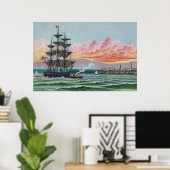 Martha's Vineyard Medium Plakat (Heimbüro)