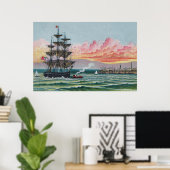 Martha's Vineyard-Medium-Plakat Poster (Heimbüro)