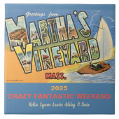 Martha's Vineyard Memory Fliese (Vorderseite)