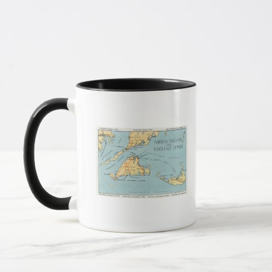 Martha's Vineyard & Nantucket Islands Tasse (Links)