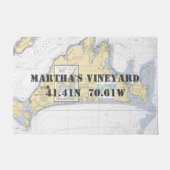 Martha's Vineyard Nautical Boating Fußmatte (Vorderseite)