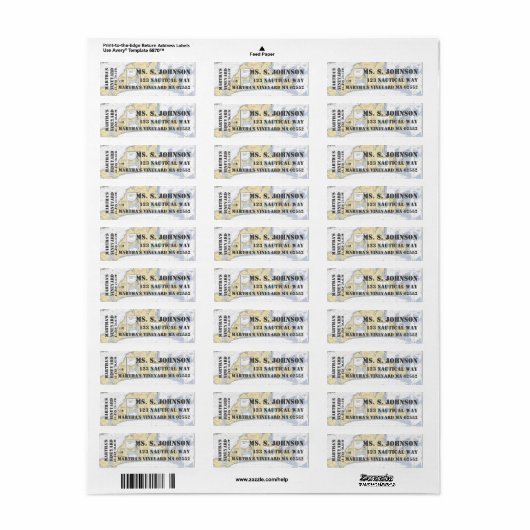 Martha's Vineyard Nautical Navigation Chart (Vorne)