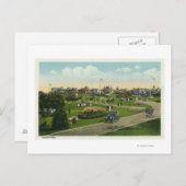 Martha's Vineyard, Ocean Park View Postkarte (Vorne/Hinten)