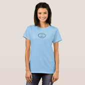 Martha's Vineyard-ovaler Entwurf T-Shirt (Vorne ganz)