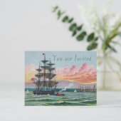 Martha's Vineyard Postcard Einladungspostkarte (Stehend Vorderseite)