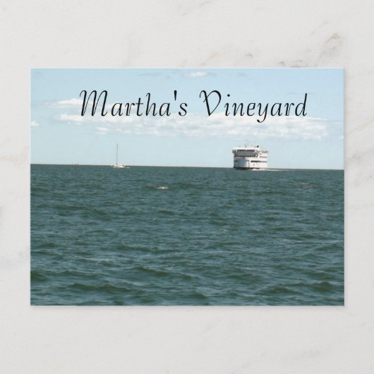 Martha's Vineyard Postcard Postkarte (Vorderseite)