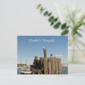 Martha's Vineyard Postcard Postkarte (Stehend Vorderseite)