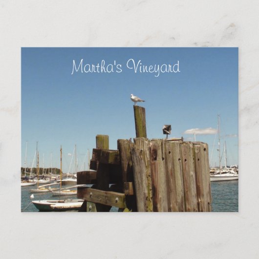 Martha's Vineyard Postcard Postkarte (Vorderseite)