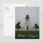 Martha's Vineyard Postkarte (Vorne/Hinten)