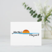 Marthas Vineyard Postkarte (Stehend Vorderseite)