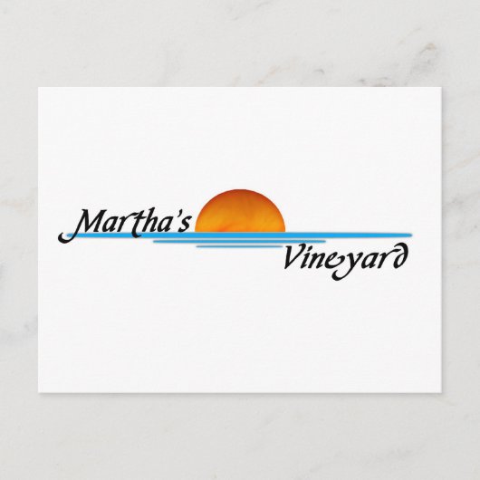 Marthas Vineyard Postkarte (Vorderseite)
