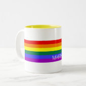 Martha's Vineyard Rainbow Tasse (Vorderseite Links)