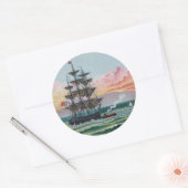 Martha's Vineyard Round Sticker (Umschlag)
