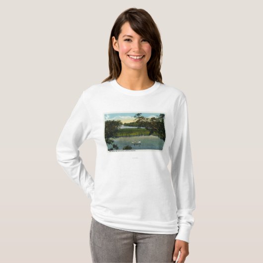 Martha's Vineyard, See Tashmoo Szene T-Shirt (Vorne ganz)