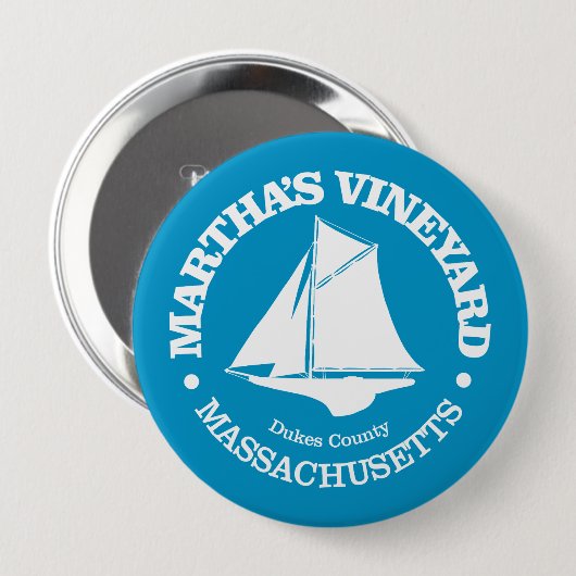 Martha's Vineyard (sloop) Button (Vorne & Hinten)