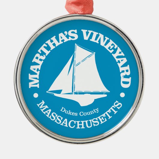 Martha's Vineyard (sloop) Ornament Aus Metall (Vorne)