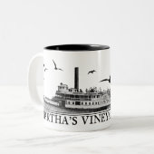 Martha's Vineyard Steamship Tasse (Vorderseite Links)