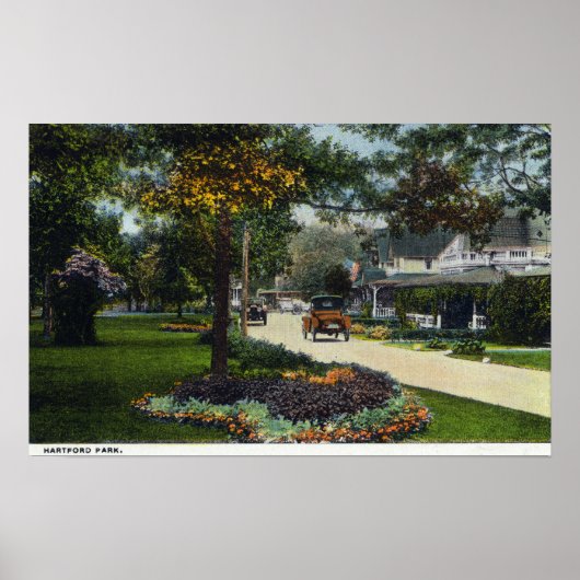 Martha's Vineyard, View of Hartford Park Poster (Vorne)