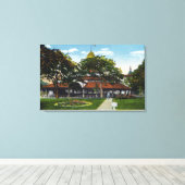 Martha's Vineyard, View of Methodist Leinwanddruck (Insitu (Holzboden))