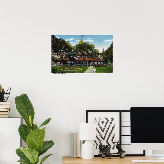 Martha's Vineyard, View of Methodist Poster (Heimbüro)