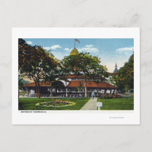 Martha's Vineyard, View of Methodist Postkarte (Vorderseite)